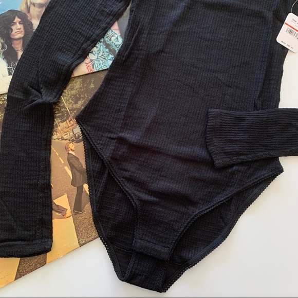 Free People | Black All You Want Bodysuit XS - Picture 5 of 12